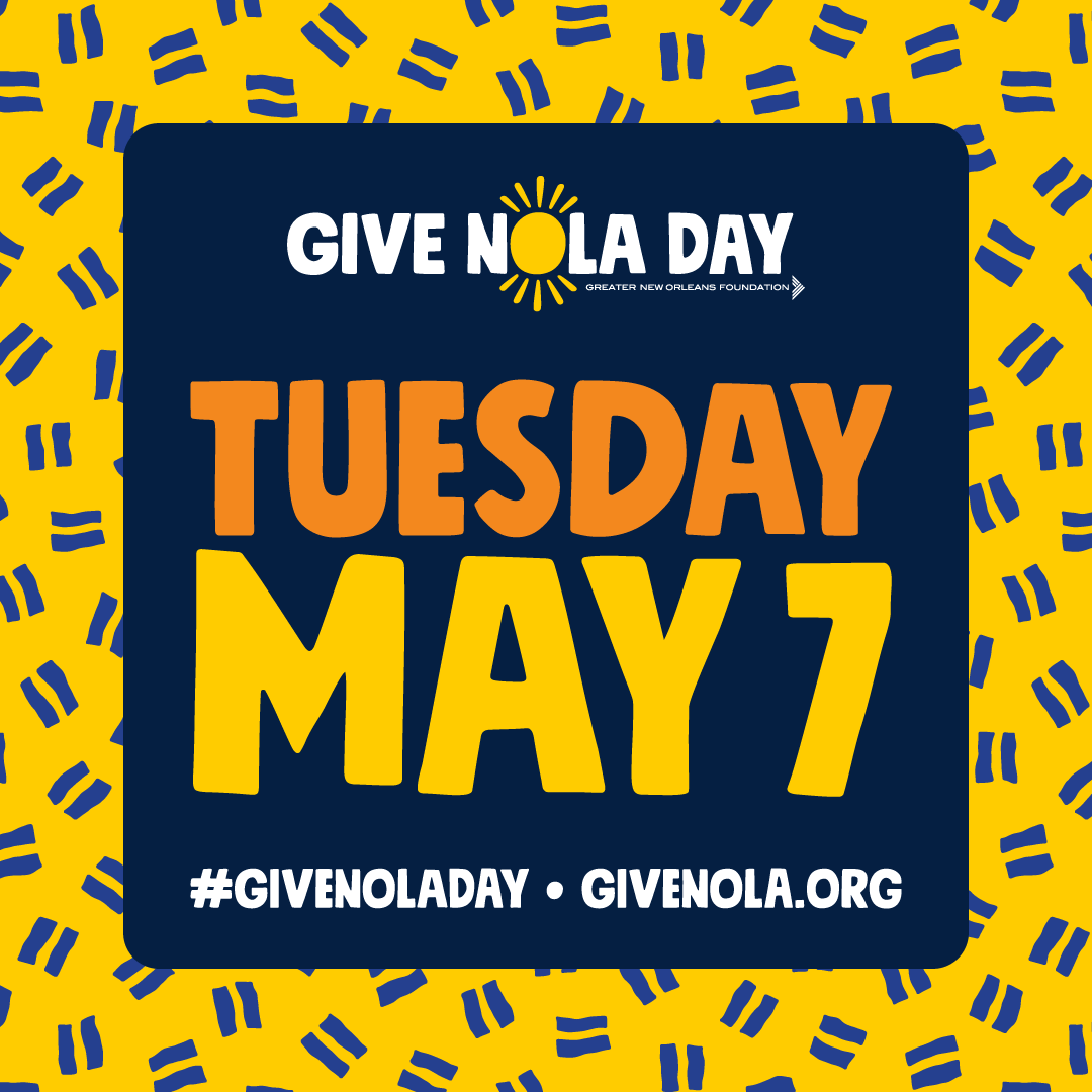 Countdown to #GiveNOLADay begins! Mark your calendars for May 7th for the official GiveNolaDay event.   To be a part of #nkfla during #EarlyGiving please visit rb.gy/m7rxxp
📷