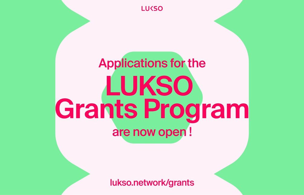 1.000.000 $ 
Grants for meaningful Project🔥

Attention Builders, this is what you want!

Enjoy building with the most sophisticated standards invented by @feindura the Author of ERC20 🔥

Build on @lukso_io means nothing less then building the Future of Web3 ✅

Just try it ✅…
