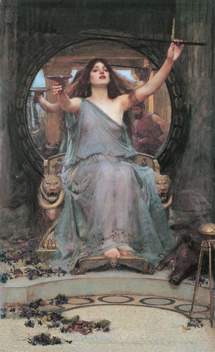 John William Waterhouse, Circe Offering the Cup to Odysseus, 1891