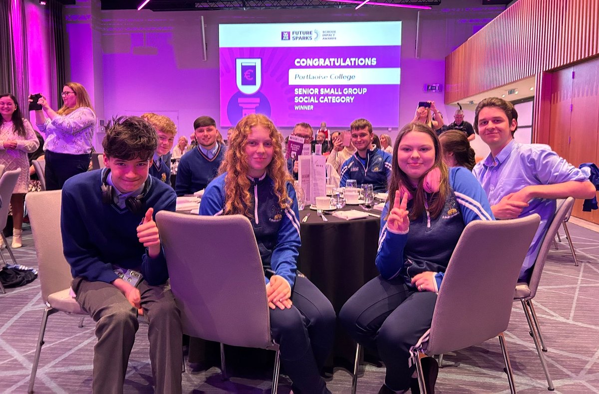 Congratulations to our Great Minds students who recieved a community award today at the ⁦@AIBIreland⁩ Future sparks Award ceremony in ⁦@CrokePark⁩ 👏👏⁦@annmarieclynch⁩ ⁦@RushTourism⁩ ⁦@CeistTrust⁩ 🙌🙌