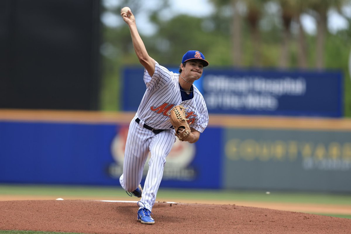 Austin Troesser was dominant this afternoon: 4.2 IP, 2 H, 0 R, 2 BB, 9 K. 💪😤