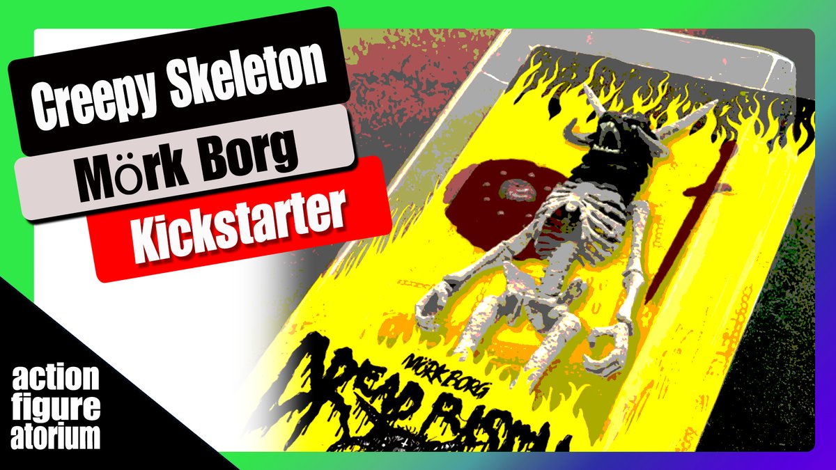 LATEST VIDEO: The Dread Risen action figure of Mörk Borg | Kickstart Marketing Analysis & Opinion | Be Very Afraid youtu.be/XFIVDDV-VZ0?si… via @YouTube