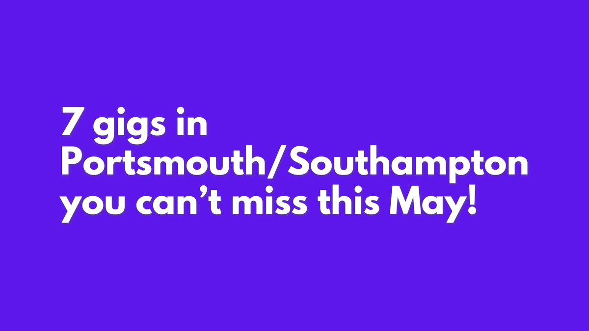 7 Gigs You Can’t Miss This May (Portsmouth/Southampton 2024 Edition) Featuring: @octoberdrift , Lipworms, @Corellamusic , @beenstellar , @plantoidworld , @ESOPompeii and @Shtepimusic ! Read more here: mixitallup.com/2024/05/01/7-g…