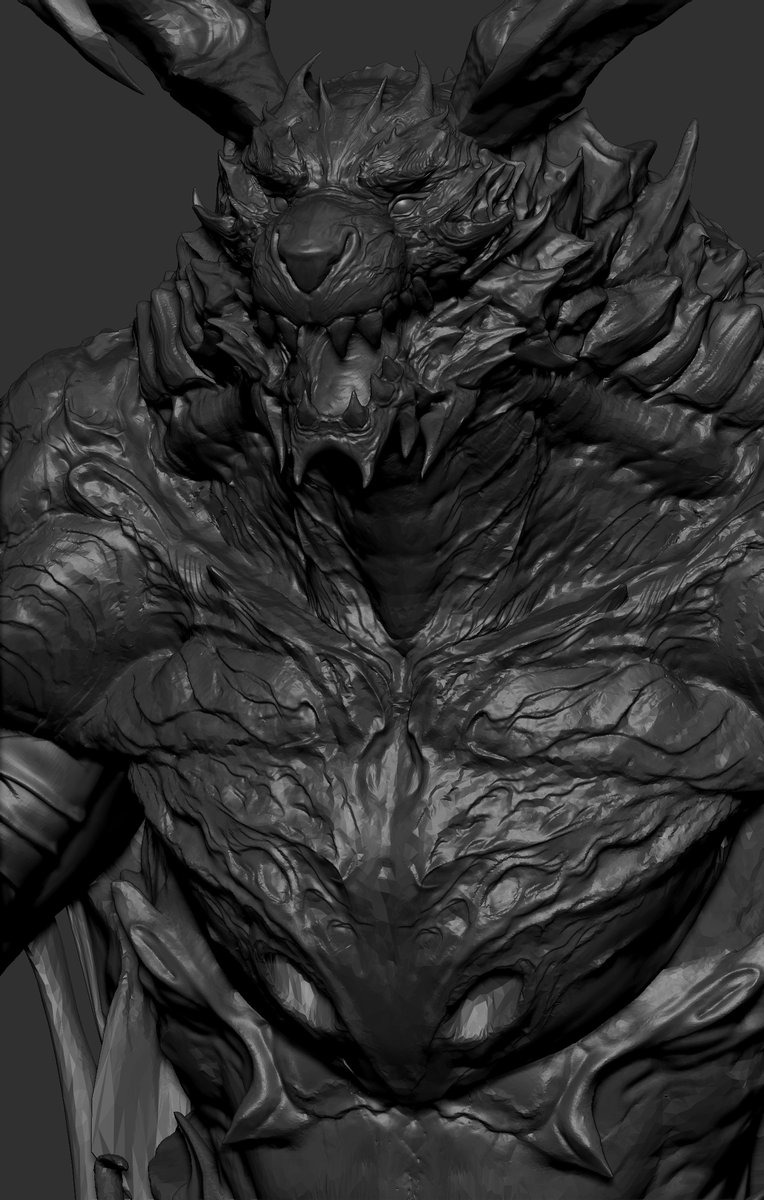 Ifrit sculpt