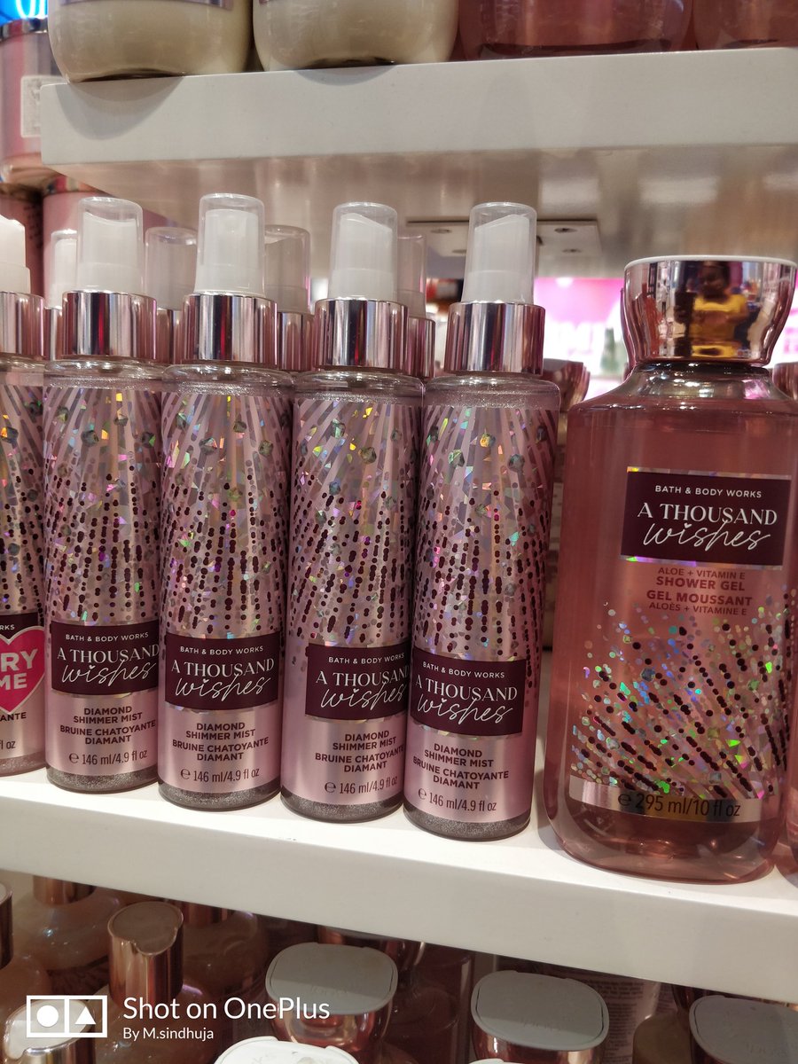 Only 1 wish i have  not 1000 that god knows ... I don't know whether he will make my wish true . #bathandbodyworks