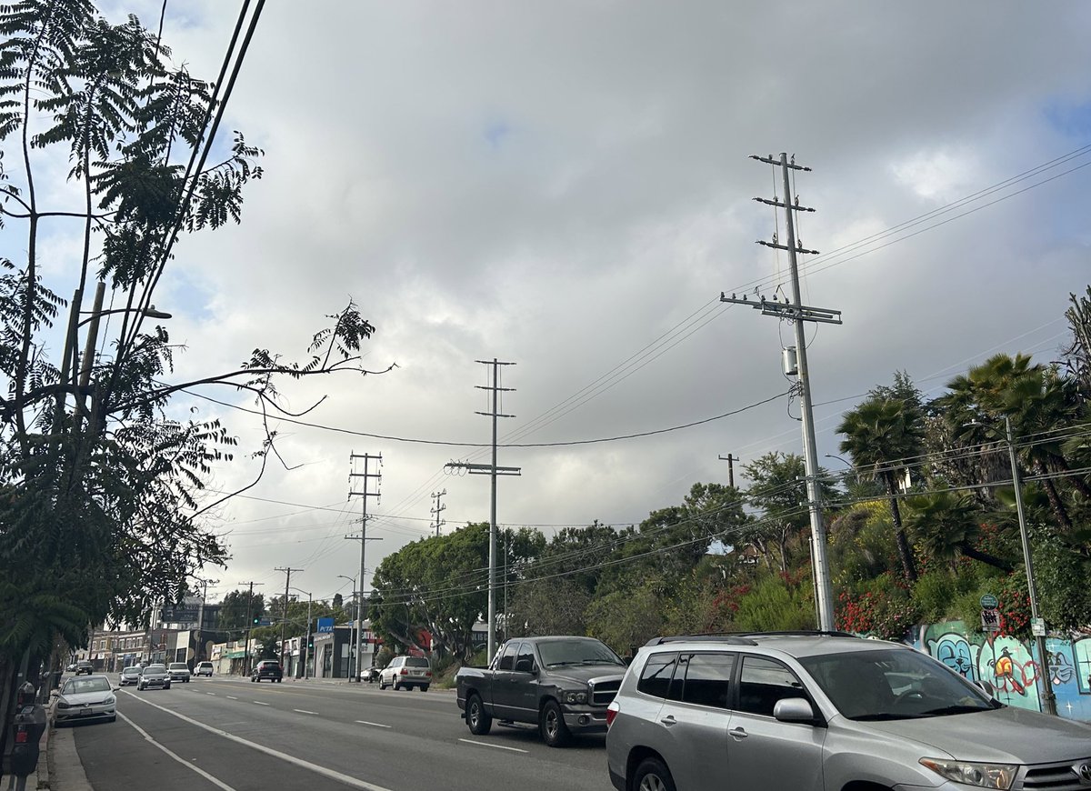 How old am I? Well, I’m taking a 7am walk and I’m mad about the even bigger and uglier new power line poles in my neighborhood.