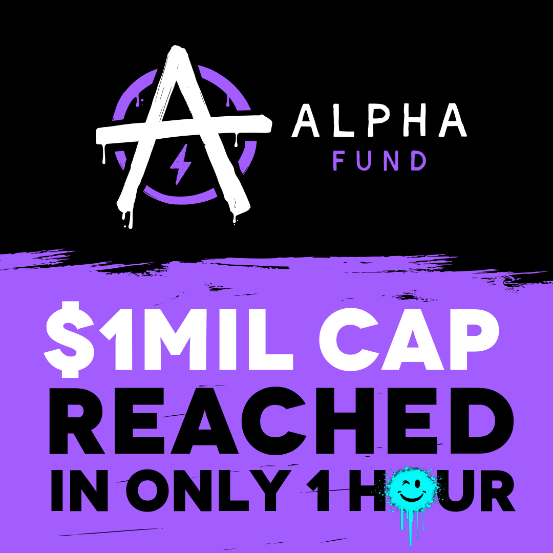 🚨ALPHA FUND IS FULL! SOLD OUT IN ONLY 1 HOUR!! Congratulations to everyone who grabbed an Alpha Fund Slice! 🍕 ALL STREET HAS NEVER LOOKED THIS POWERFUL! 🔥