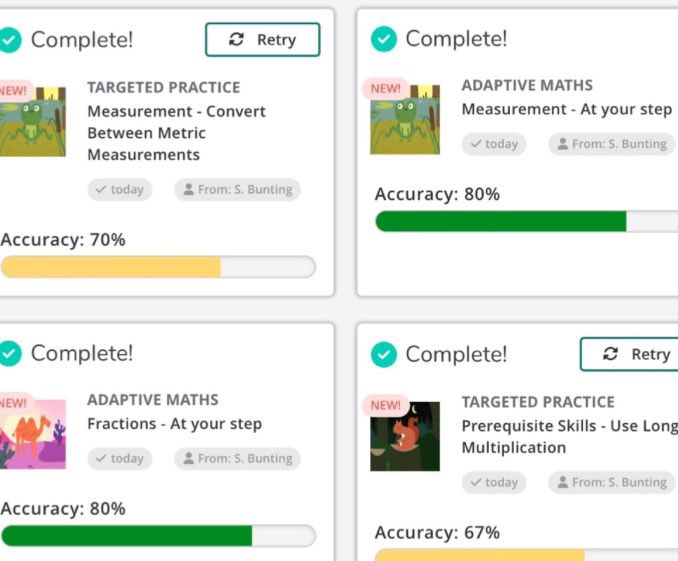 ctrps1's tweet image. 🧮🌟 Shoutout to Mr. Bunting&apos;s P6B class for their dedicated learning using Freckle this week! From targeted practice to fact practice and adaptive practice, they&apos;re sharpening their mental maths and numeracy skills like pros! 👏 #MathsMastery #EdTechInAction 

@LiamRenlearn