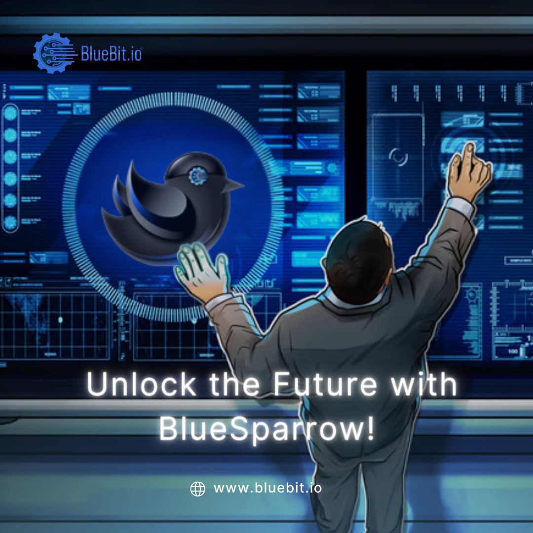 @BlueSparrowfans @Bluebit_io @Dmailofficial #Bluesparrow
#Bluebit