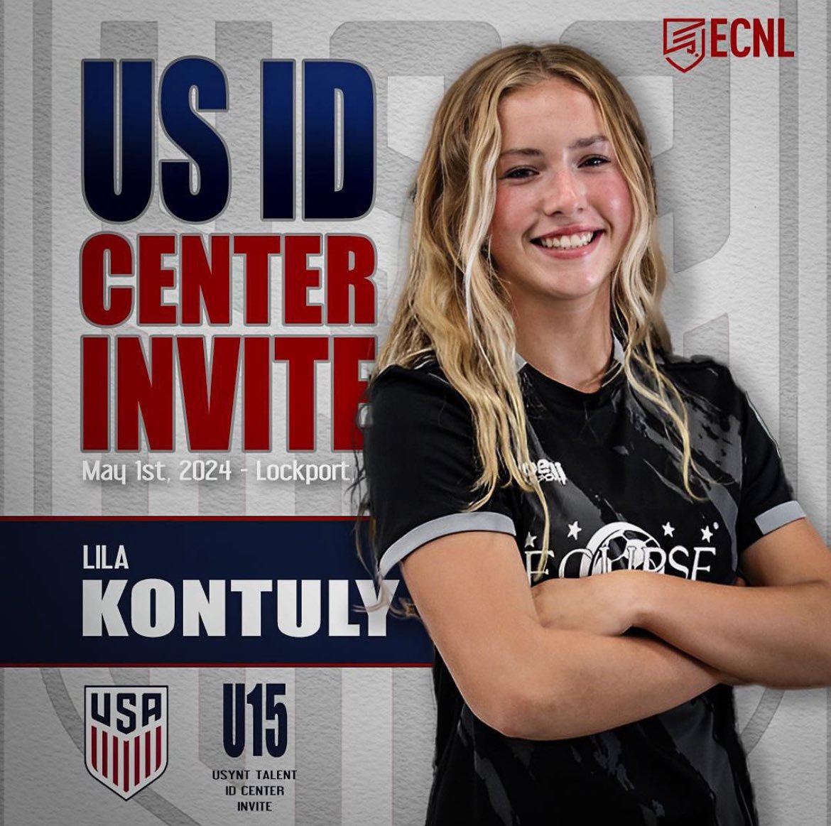 Although I cannot compete due to injury, l am very grateful and humbled to be recognized by @ussoccer again! Congrats to all the girls selected ♥️ @EclipseSelectSC @TopDrawerSoccer @PrepSoccer @TheSoccerWire @ImYouthSoccer @USYNT