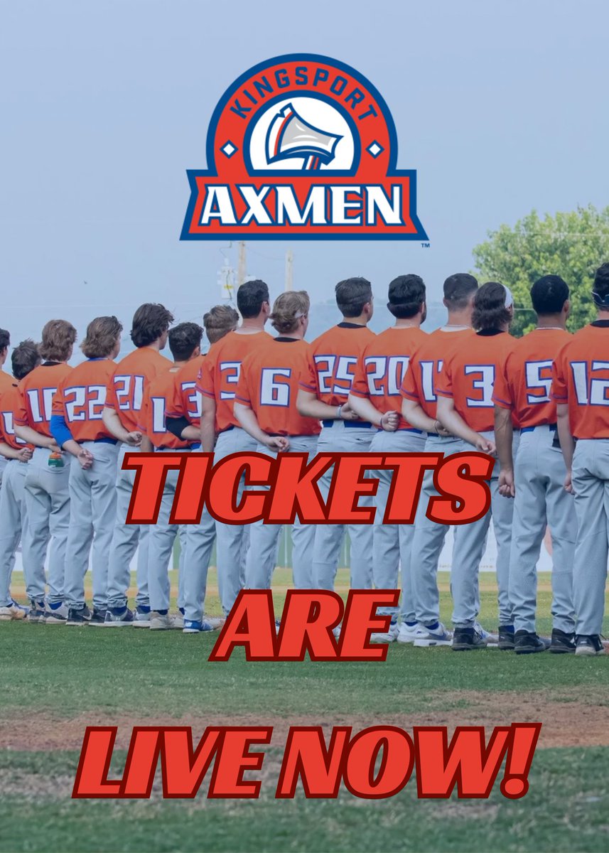 🚨SINGLE GAME TICKETS NOW ON SALE🚨 appyleague.com/kingsport/tick…