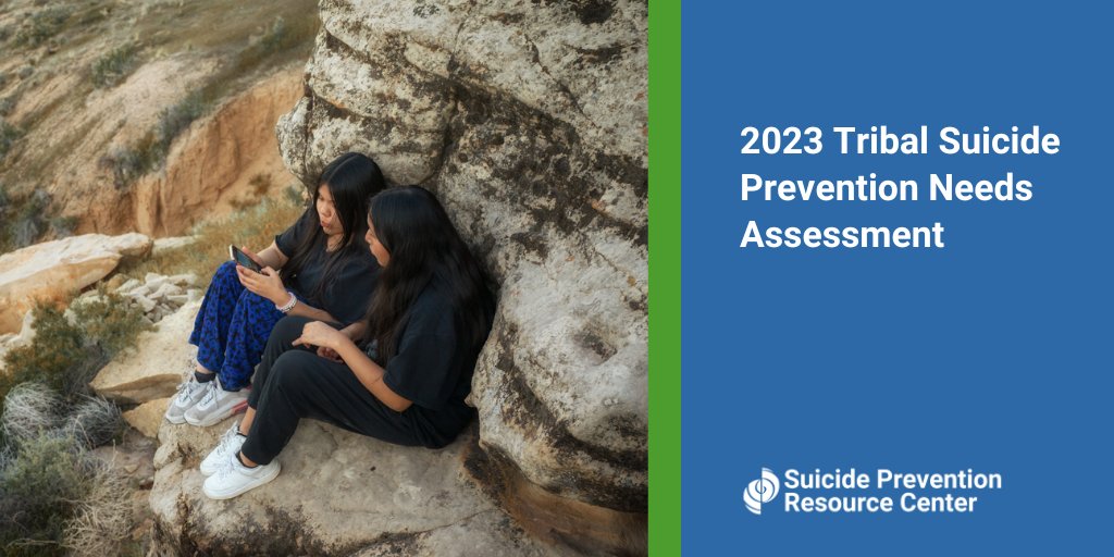 We're proud to release the 2023 Tribal Suicide Prevention Needs Assessment. Click on the link to learn more: ow.ly/8eOz50Rtso7 @Action_Alliance @SAMHSAgov @NIHB1 @Center4Native @NCUIH_Official @NativeChildren @NCAI1944 @WereNIEA @BureauIndianEdu @APHSA1 @IHSgov @TheUIHI