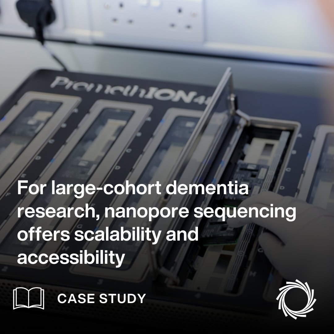 Alzheimer's and dementia impact millions worldwide, with 10 million new cases annually. Discover how long nanopore reads are shedding light on the underlying biology of these diseases, potentially paving the way for new therapies and prevention efforts. bit.ly/3Qsxxmq