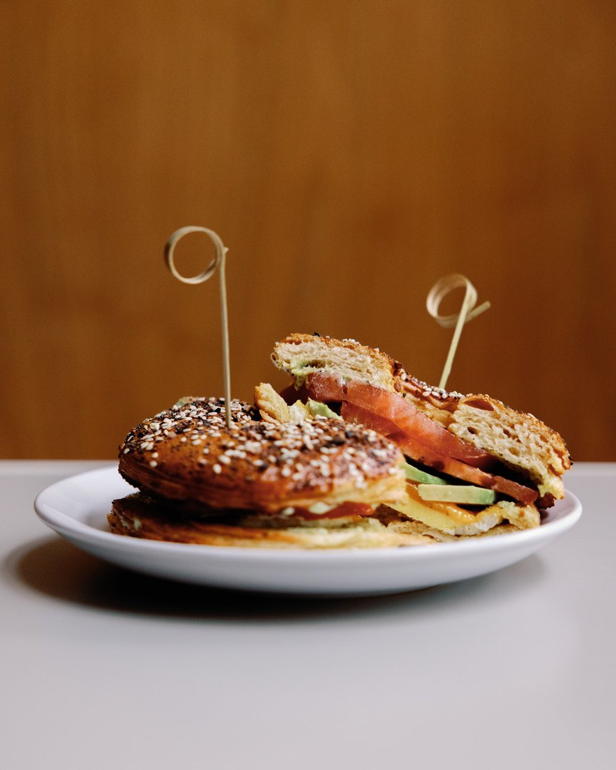 New menu favorite: the Breakfast Crogel.

Egg, cheese, avocado, and tomato with tomato basil aioli.

Photos | @juliehoveandersen