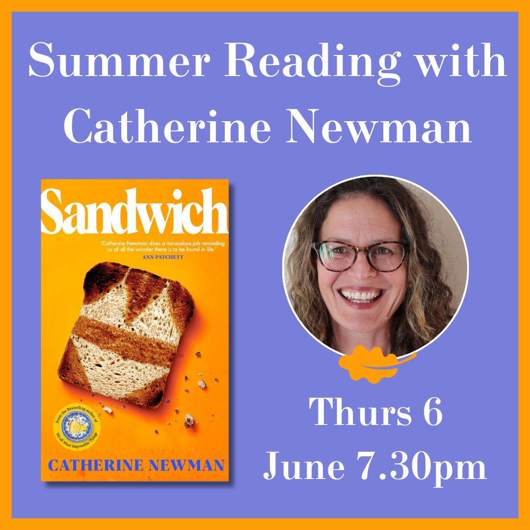 Summer reading with Catherine Newman Thurs 6 June, 7.30pm Discover the joyful summer read from the bestselling author of ‘We All Want Impossible Things’, perfect for fans of Marian Keyes and Nora Ephron! To book your place, click on the link below: sevenoaksbookshop.co.uk/an-evening-wit…