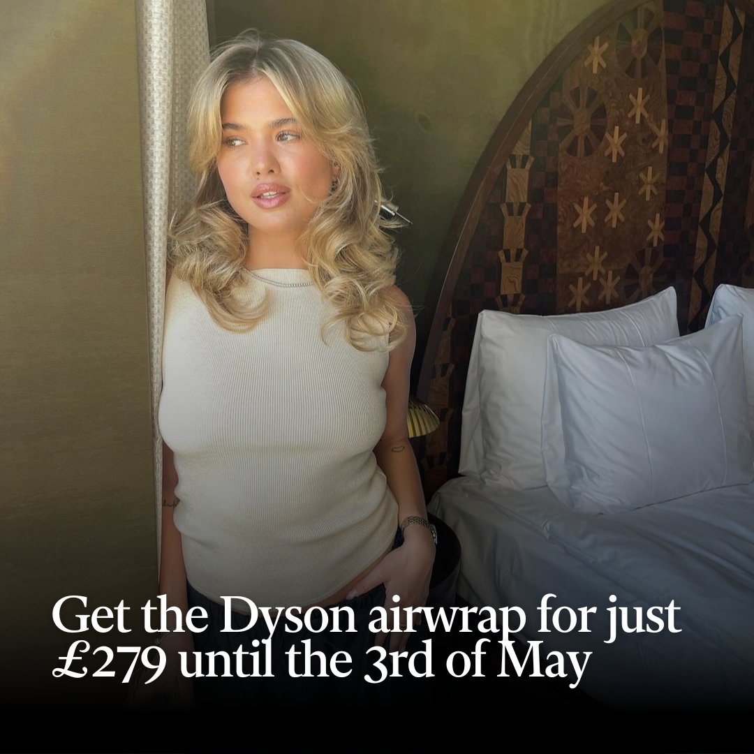 The viral Dyson airwrap might be the brand’s best seller yet, and is 30% off now. Take advantage of this rare deal: bit.ly/3UG4uOP Photo: Matilda Djerf