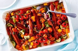 Roasted veggies with vegetarian sausages

#different_recipes #recipe #recipes #healthyfood #healthylifestyle #healthy #fitness #homecooking #healthyeating #homemade #nutrition #fit #healthyrecipes #eatclean #lifestyle #healthylife #cleaneating #Vegetarian