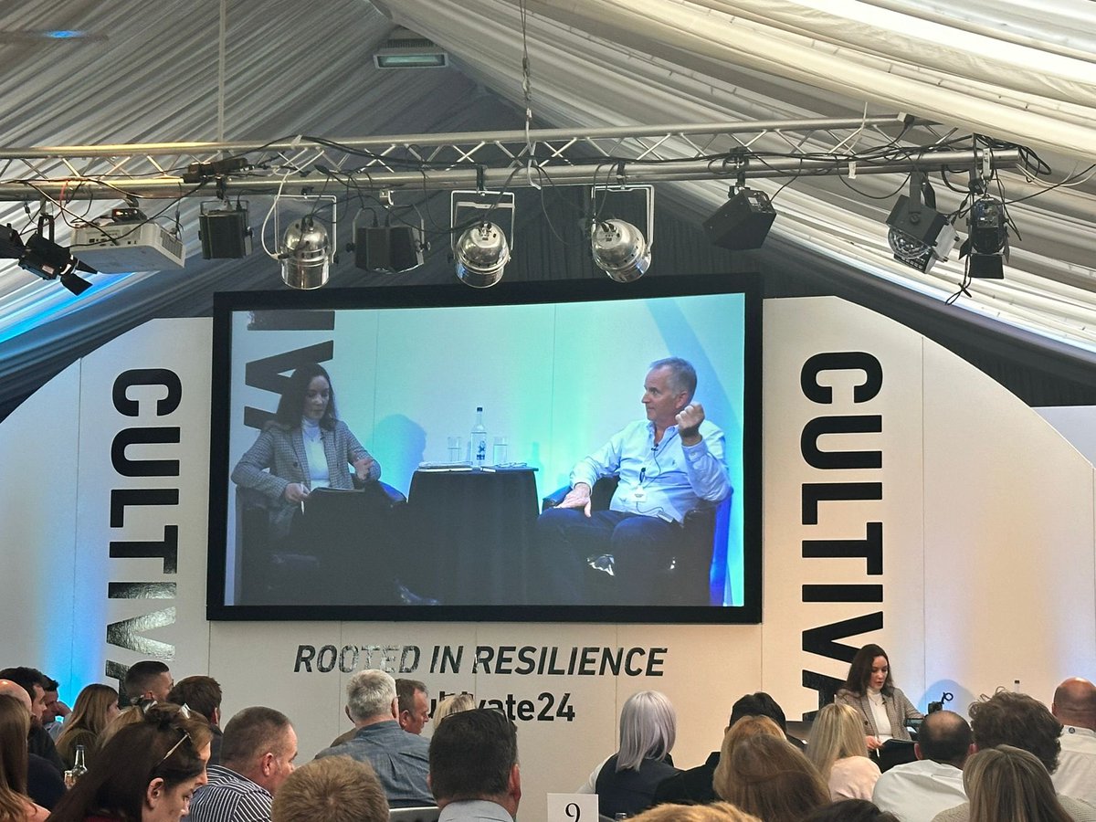 Live from the @cultivate_conf 🎥 @FGoliviamidgley interviewing Jim Bloom, founder of Warrendale Farms Ltd.

@Wdale_WagyuLtd #cultivateconference #Cultivate24