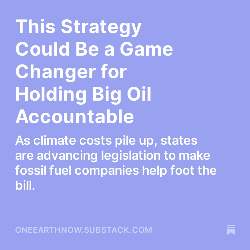 During the @SenateBudget #BigOil #ClimateAccountability hearing underway now, Sen. Van Hollen talked about the 'climate superfund' polluter pays proposal Several states are taking this up - and Vermont is on the verge of passing it into law 👀 oneearthnow.substack.com/p/this-strateg…