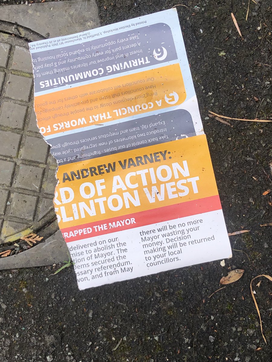 Out campaigning for ⁦@CarolynMagson⁩ ⁦@djfrombristol⁩ and ⁦@ClareMoody4PCC⁩ in Brislington with a g. Take note Lib Dems. #libdemlitter