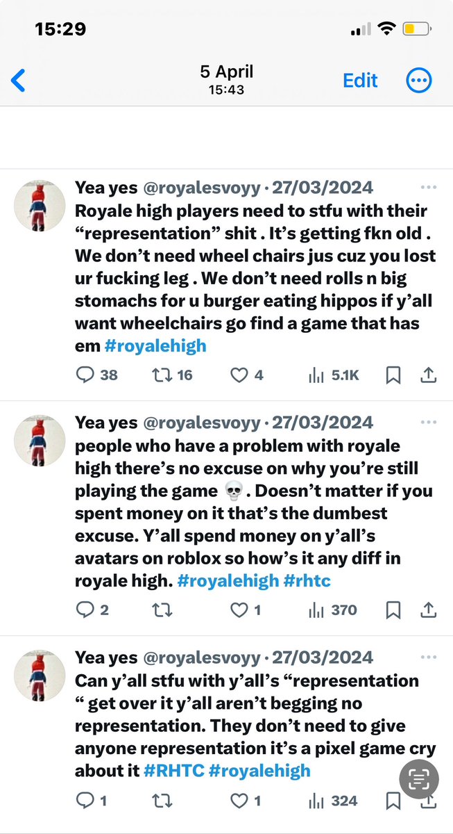 Evelyn || Disabled Player tweet media