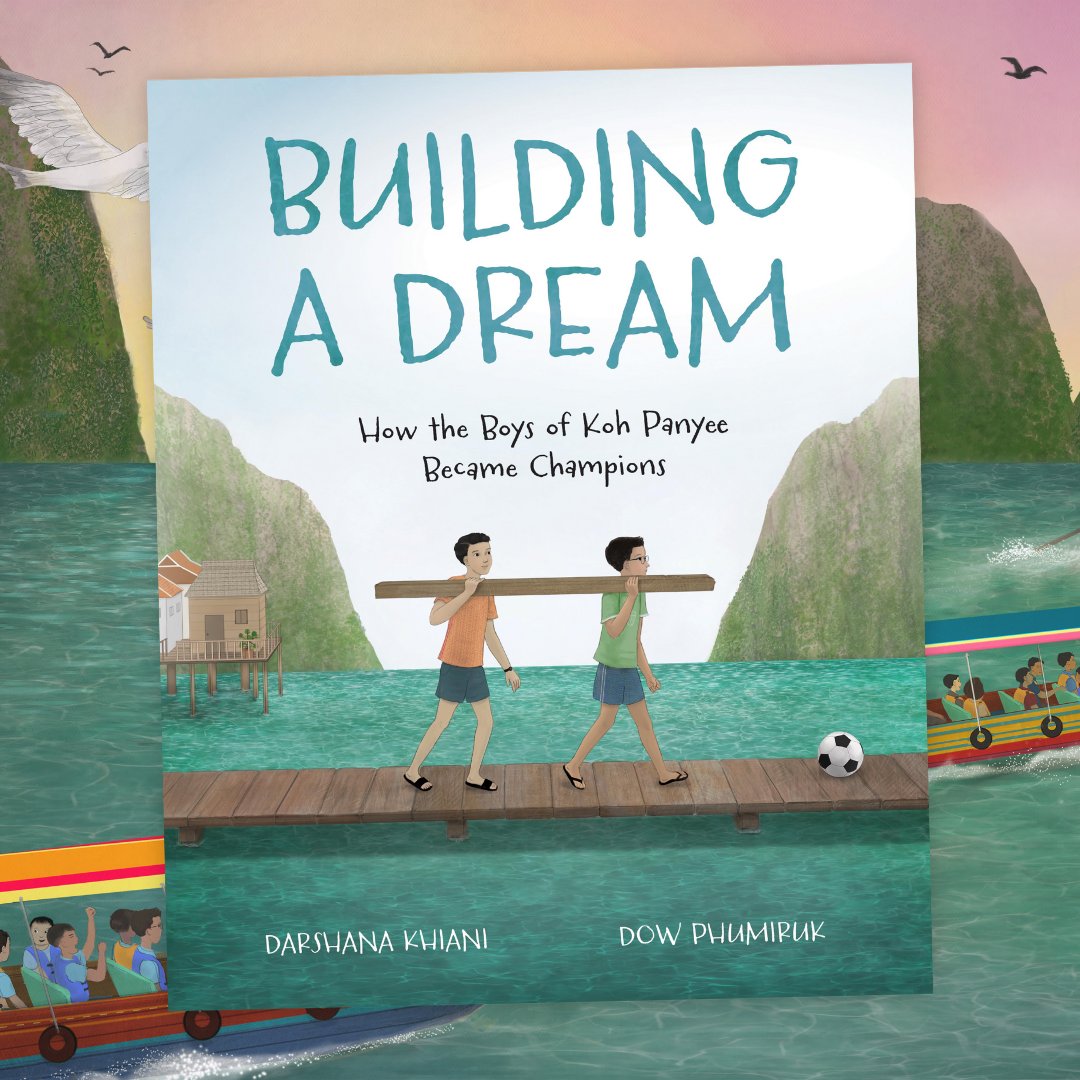 Celebrating Asian American, Native Hawaiian and Pacific Islander (AANHPI) Heritage Month? Start with Darshana Khiani’s and Dow Phumiruk’s inspiring picture book BUILDING A DREAM, which Kirkus called “a stirring story of perseverance.” eerdmans.com/9780802855473/…