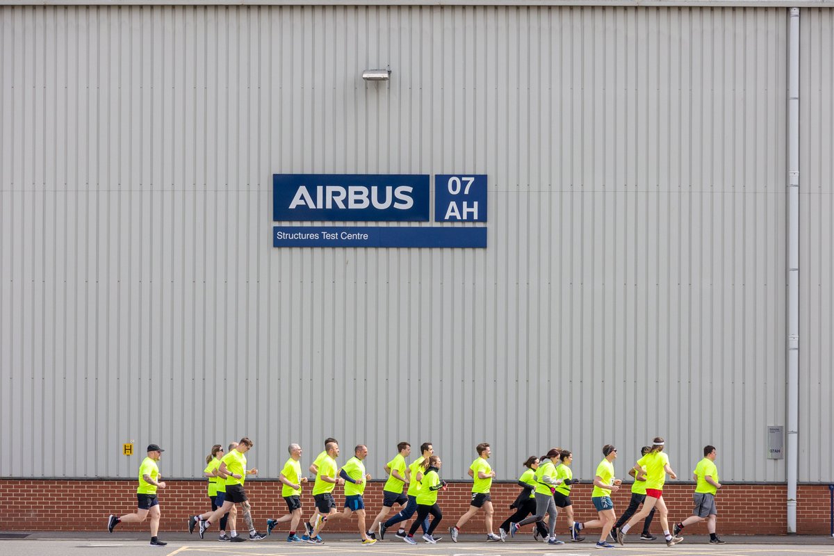 We are thrilled to announce that @AirbusintheUK raised £1504 for our food bank through their Employee 5K Fun Run! Your support means the world to us and the families we serve. Thank you for your generosity and commitment to our community. #Airbus #FoodBank