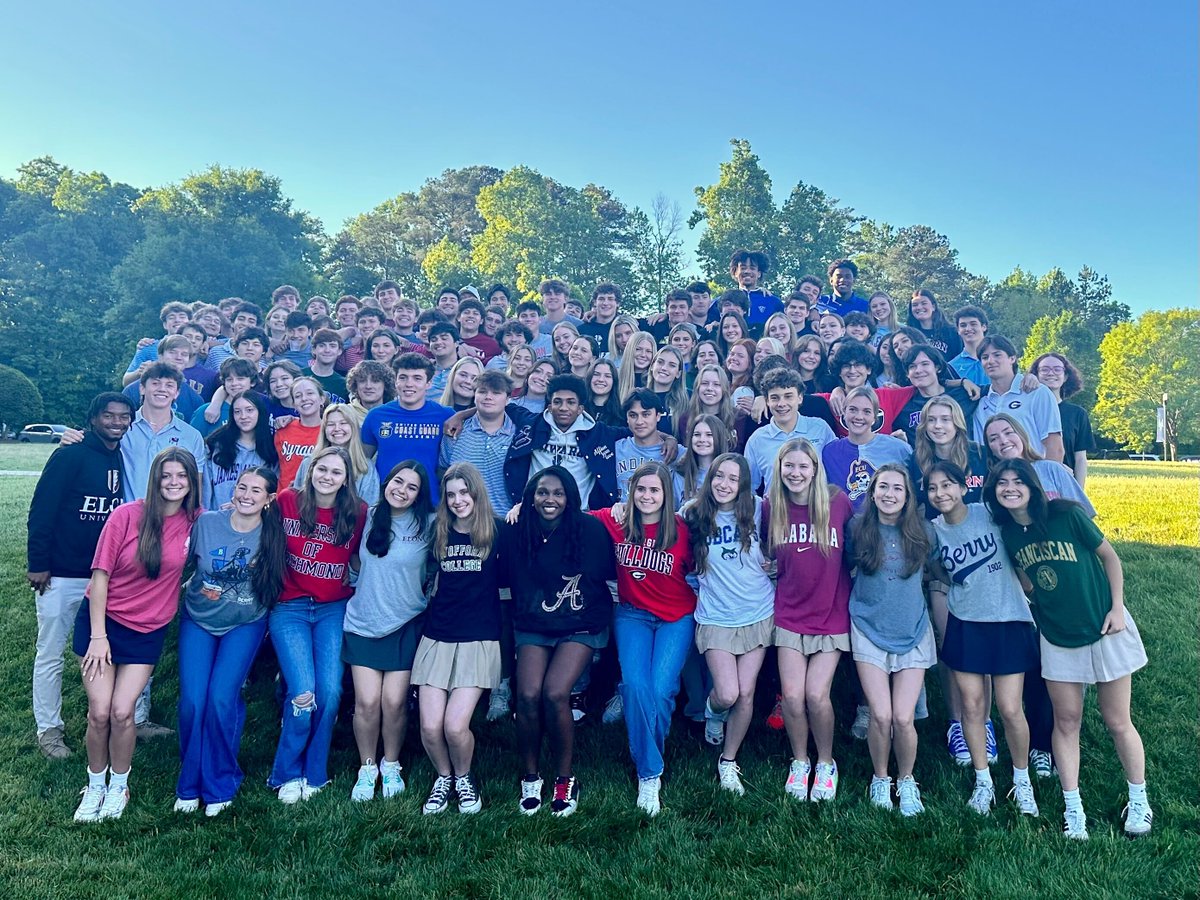 🎓 It's National College Decision Day, and our Class of 2024 seniors are blazing trails! With $9.4 million in scholarships, 831 applications to 186 colleges, and 12 signed athletes - they're setting the bar high. We are so proud! #OnceAMustangAlwaysAMustang