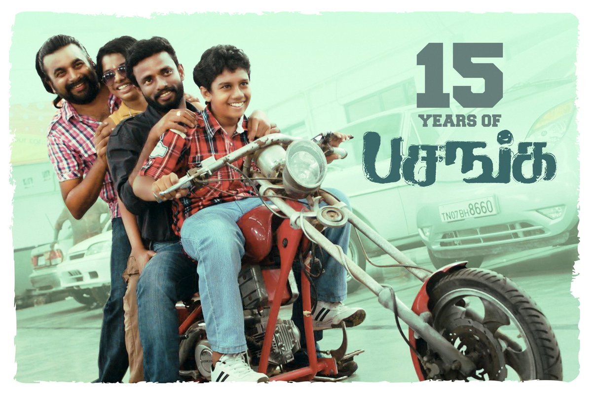 M.Sasikumar (@sasikumardir) on Twitter photo It feels like #Pasanga was just born. But they are 15 years old now. Thank you all for patronising company production’s second child #Pasanga
Director @pandiraj_dir
<a href="/thondankani/">P.samuthirakani</a> <a href="/dirpremkumar96/">Premkumar Chandran</a>
<a href="/onlynikil/">Nikil Murukan</a> #jamesvasanthan
#15YearsOfPasanga It feels like #Pasanga was just born. But they are 15 years old now. Thank you all for patronising company production’s second child #Pasanga
Director @pandiraj_dir
<a href="/thondankani/">P.samuthirakani</a> <a href="/dirpremkumar96/">Premkumar Chandran</a>
<a href="/onlynikil/">Nikil Murukan</a> #jamesvasanthan
#15YearsOfPasanga