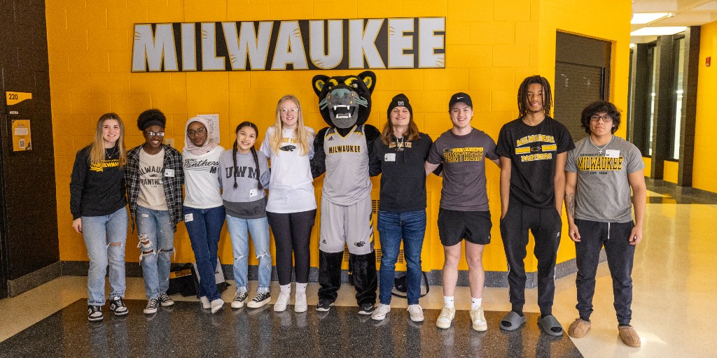 Happy #DecisionDay to all of our future Panthers! Students choose #UWM for so many reasons. Meet some of our new students and find out why they chose UWM! (1/5)