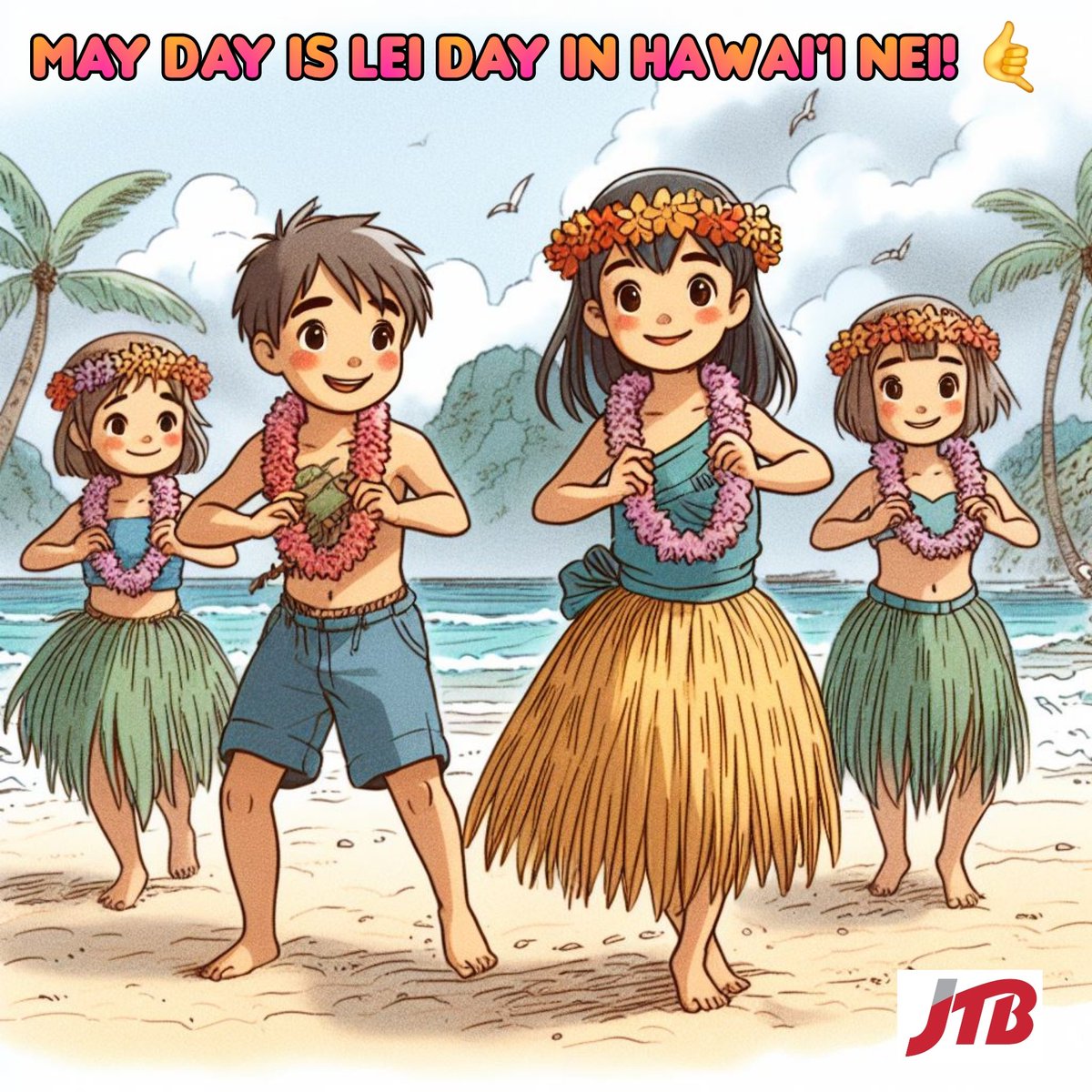 Welcome to May - come on by JTB USA Honolulu at @AlaMoanaCenter and celebrate with your next vacation! 🤙 👉 jtbusa.com/Honolulu #tour #travel #vacation #MayDay #MayDay2024 #leiday