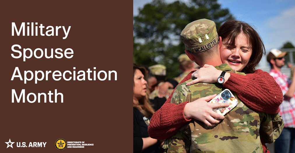 Today marks the beginning of #MilitarySpouseAppreciationMonth! Join us in celebrating the incredible strength and unwavering dedication of those who stand behind our nation’s heroes.