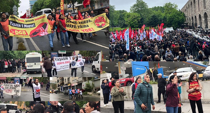 Her yer Taksim her yer direniş diyerek bugün sokağa çıkan birçok yoldaşımız gözaltına alındı.

Gözaltılar serbest bırakılsın!
Yaşasın devrimci dayanışma!

#1MAYIS2024