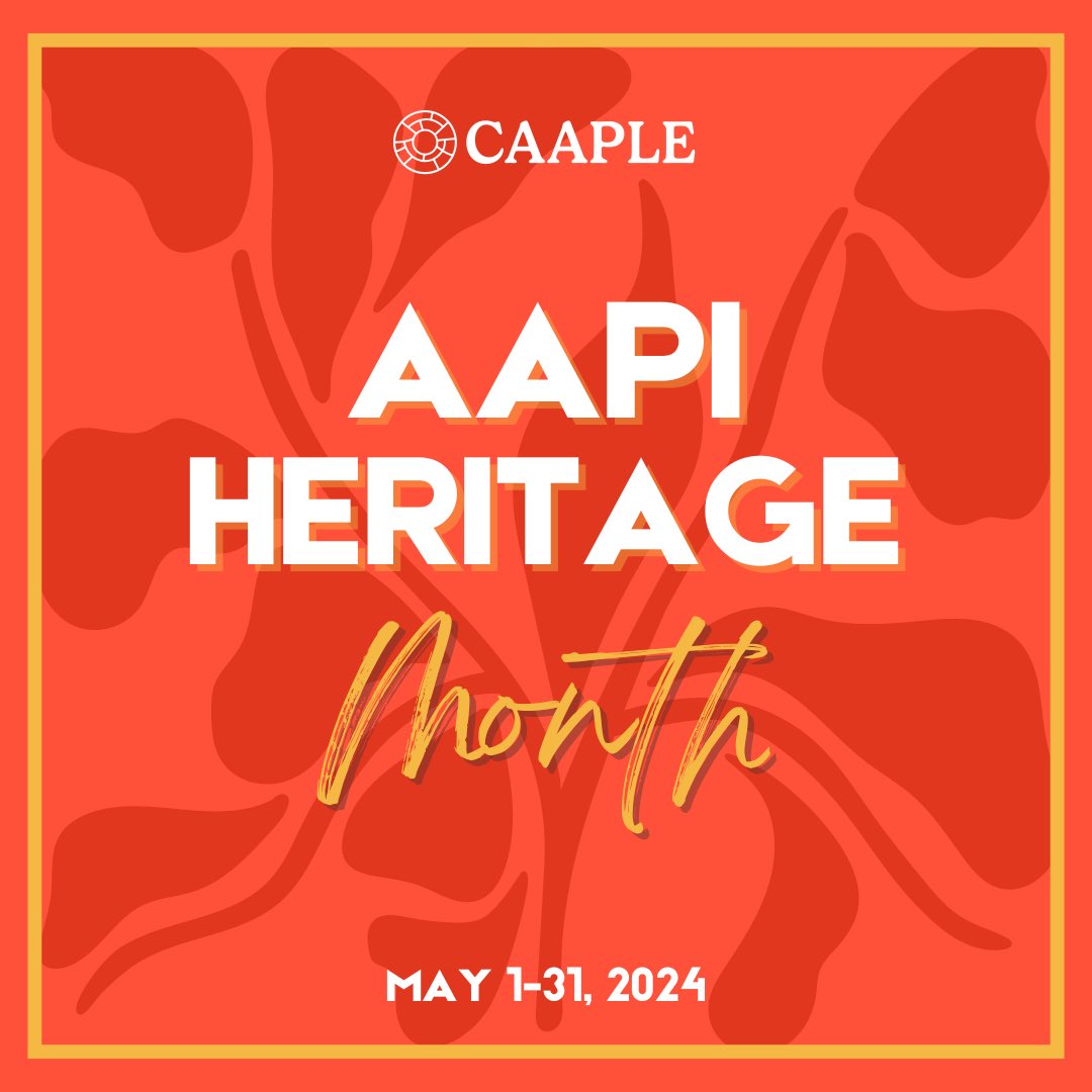 We celebrate AAPI Heritage Month, honoring the rich history & remarkable contributions of AAPI individuals. A multi-faceted thread in the fabric of society, we honor the diverse ethnicities, languages, vibrant cultures, & traditions that make us #MoreThanaMonolith! #CAAPLEproud