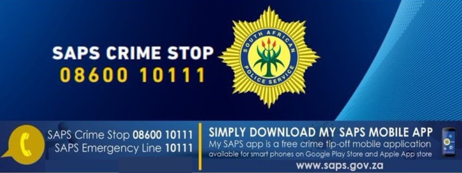 #sapsLIM Giyani police launched for two unknown male suspects who committed an armed robbery at the FNB parking area in Masingita Mall on 30/04. Anyone with information, contact Lt Col Jan Mbalati 082 565 6491, #CrimeStop or #MySAPSApp. NP
saps.gov.za/newsroom/msspe…