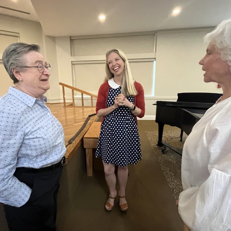 On the afternoon of April 17 at the Carolina Meadows auditorium, CHS English Teacher, Raquel Harris, received a commendation during a LeadingAge 'Excellence in Community Service Award' for the retirement community’s volunteer initiative, the Pen Pal Project.

More on FB/IG!