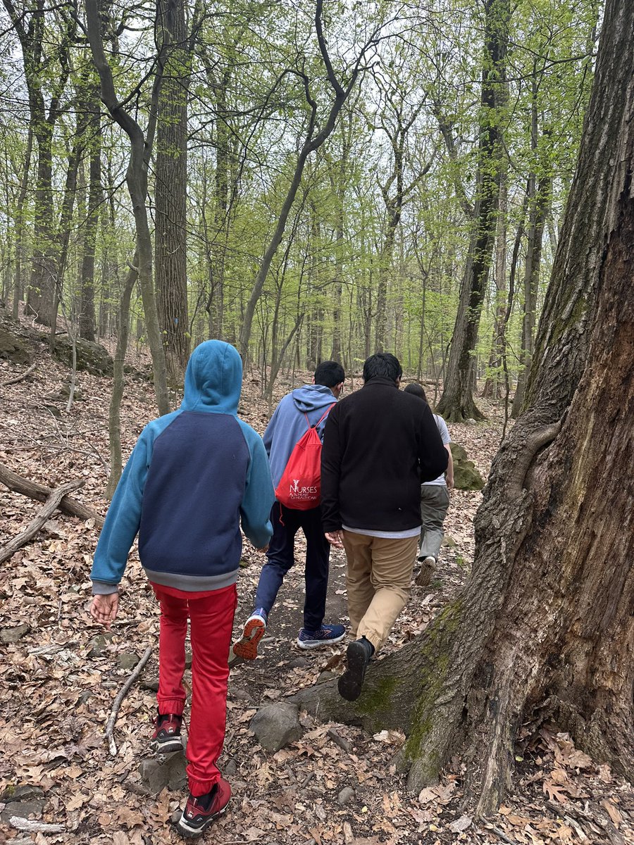 The BHS PE department’s hiking field trip to Eagle Rock Reservation. This trip promotes a life long fitness activity that is free. Half of the Sophomore class took this trip on Tuesday, the second half will be going on Monday May 6th.