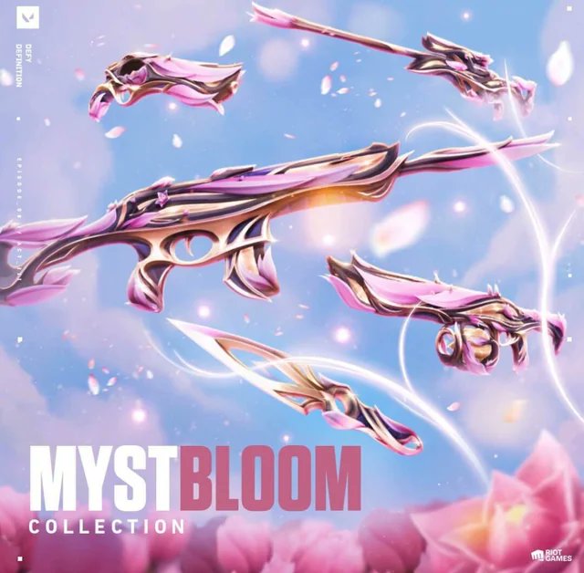 MYST BLOOM BUNDLE GIVEAWAY! 🌸

TO ENTER:

✅Follow <a href="/RoLggs/">RoL</a> 
✅Like and RT 
✅Tag 2 Friends 

Winner announced May 4th! | #Valorant 
Good luck!