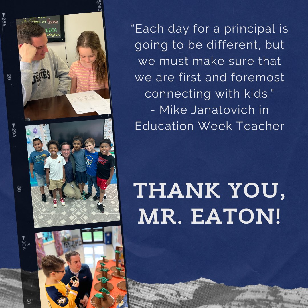Thank you for the seen and unseen work you do to lead <a href="/JasonEaton21/">Jason Eaton</a>. <a href="/SmyrnaPrimary/">Smyrna Primary</a>