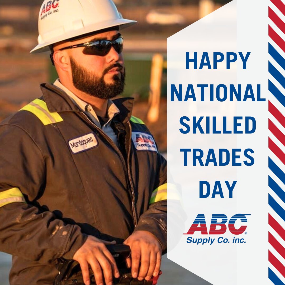 Today, we celebrate the amazing people who keep our communities running. Looking for job security with great career advancement opportunities? Join ABC today! #HappyNationalSkilledTradesDay #WeHaveYourFutureCovered #Opportunity #CDL #CraneOperators