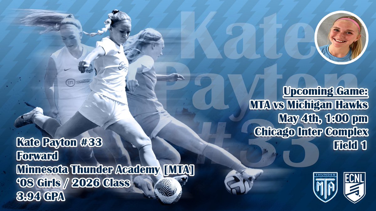 Big game this weekend in Chicago! <a href="/ECNLgirls/">ECNL Girls</a> <a href="/TopDrawerSoccer/">TopDrawerSoccer</a>