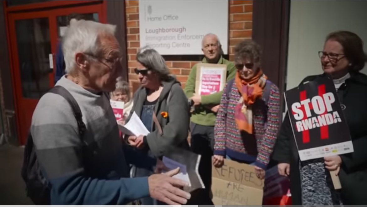 Meanwhile we know another 5 people have been detained today while checking in at the reporting centre in Loughborough. Again, there are community activists there, giving out information, but not the numbers needed to block the vans & stop the detentions. All support needed.