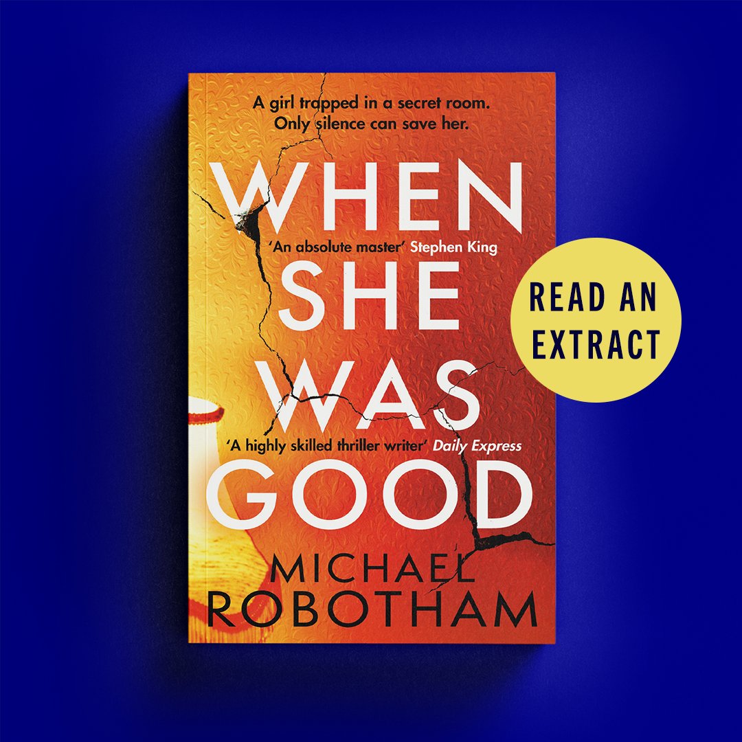 This week we're sharing an extract from the second thrilling novel in @michaelrobotham's Cyrus and Evie series, When She Was Good! Read it here: brnw.ch/21wJlYB And, for a limited time, When She Was Good is just 99p in ebook! Download yours here: brnw.ch/21wJlYC