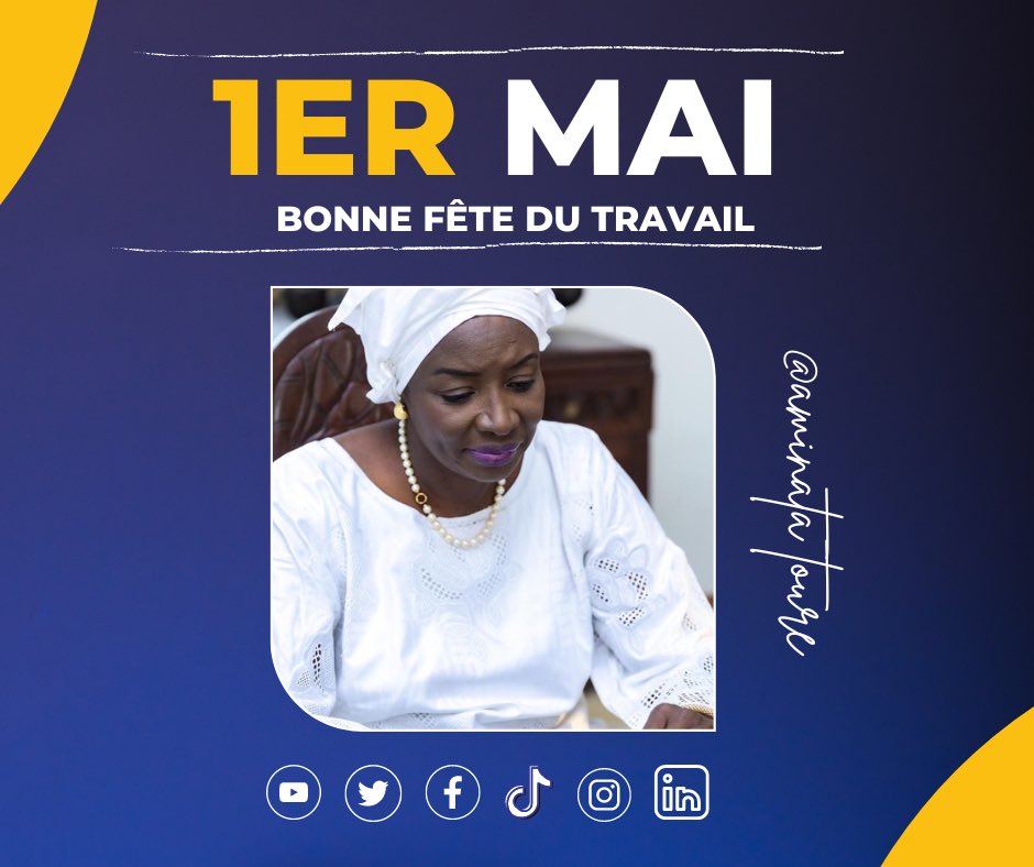 Bonne fête du #Travail à tous les travailleurs. Que le changement du #24mars ouvre une nouvelle ère d’espérance pour tous les jeunes sur le marché du travail. #Kebetu #Senegal #Afrique #Rupture #01Mai