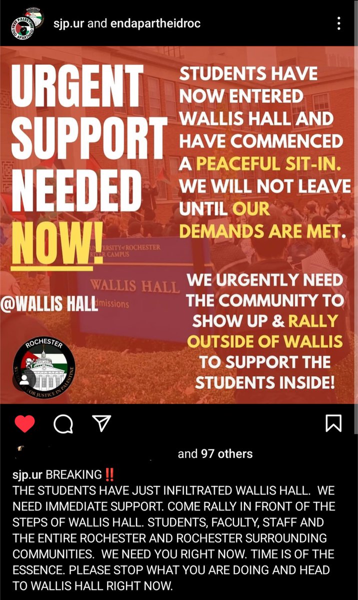 rocDSA's tweet image. From our comrades at U of R: