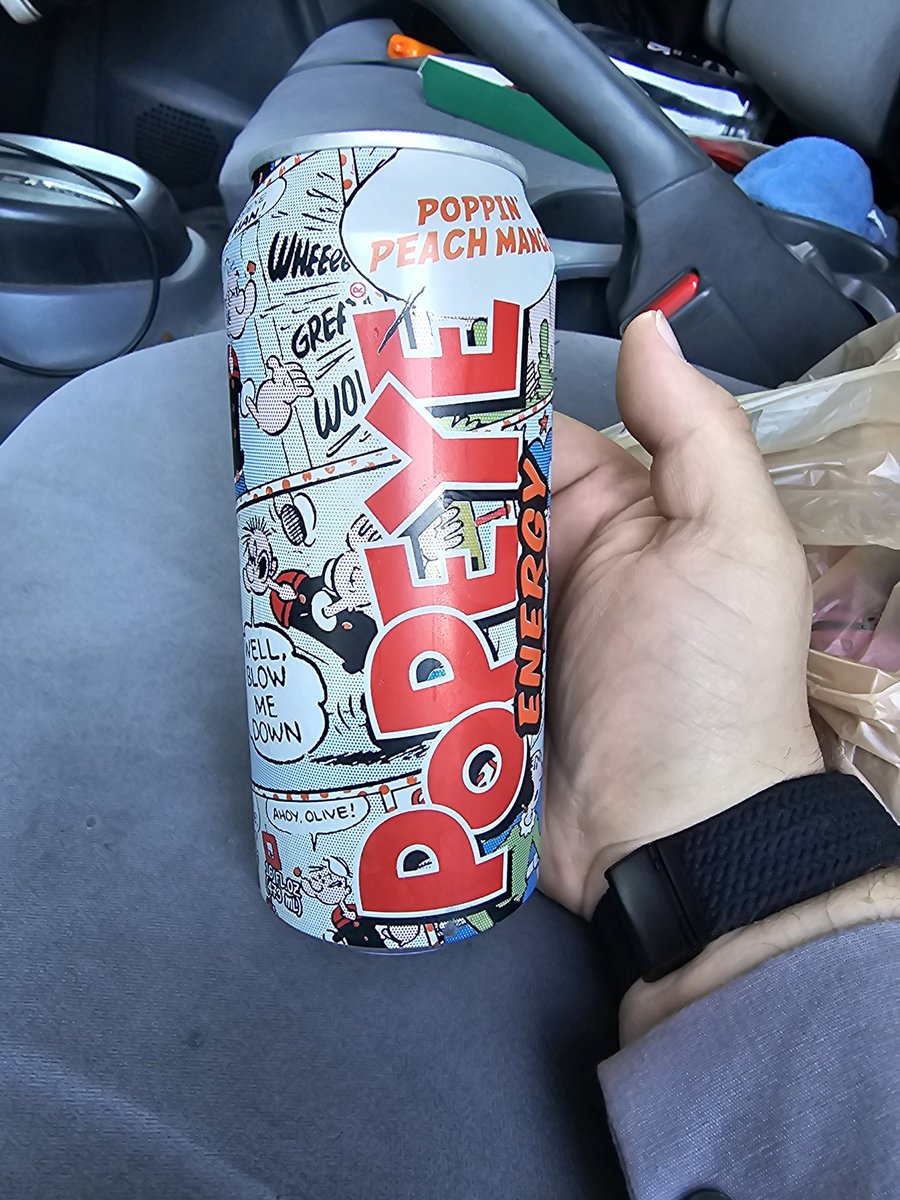 They now have Popeye energy drinks