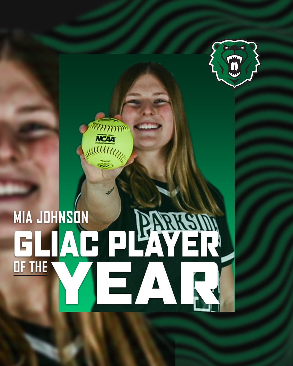 QUEEN OF THE GLIAC 👑🤩

Mia Johnson continues to shine as she has been selected as the GLIAC Player of the Year! Congratulations Mia! 

#DefendTheDen // #RangerIMPACT