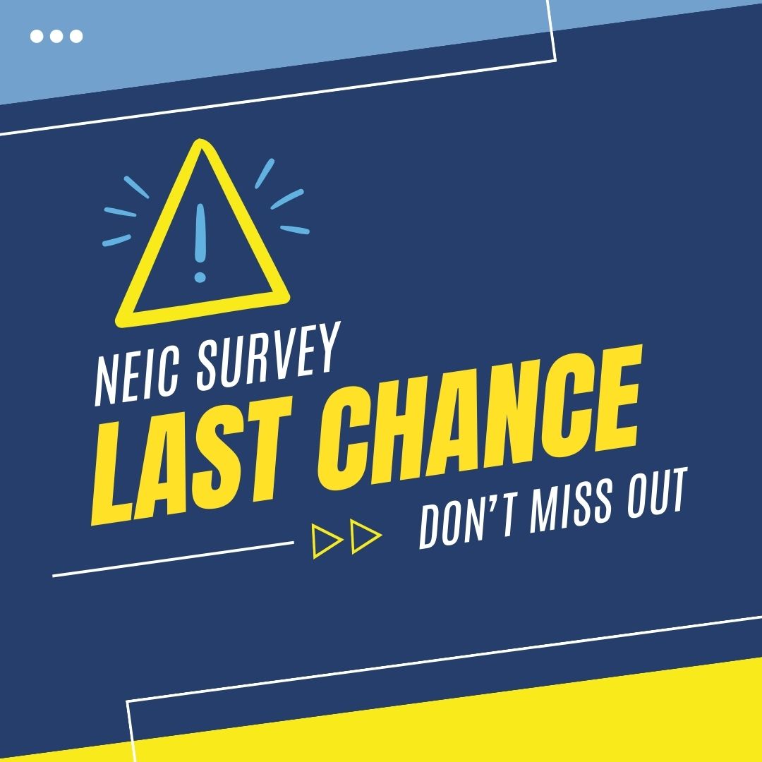 ⏰LAST CHANCE, NEIC! Only 3 days left to Have Your Say in the NEIC Consultation Survey! Share your thoughts and ideas now to make a positive change in our community. Quick & easy online submission via our link in bio 🗣️ #NEICSurvey #NEICCommunity #HaveYourSay