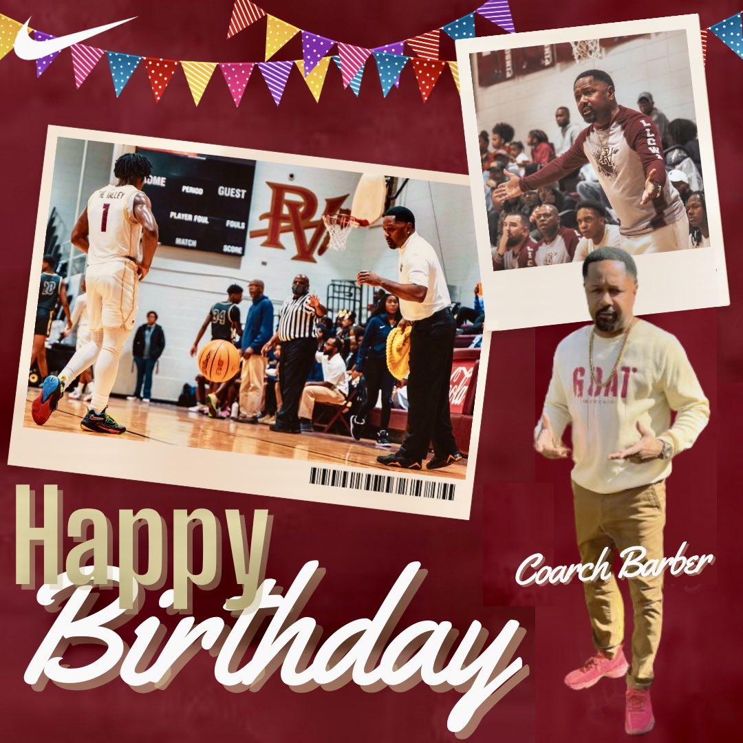 Happy Birthday to our HC @coachbarber Enjoy your day. #PVNation #FearTheSpear