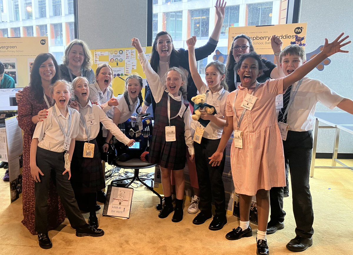 KESBathJunior's tweet photo. Raspberry Pi Final - we love Fran Scott β€οΈ
#KEJSraspberrypi #PAPiAwards24 https://t.co/Nl3K4MCvJa